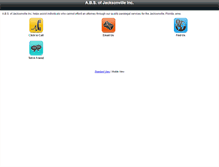 Tablet Screenshot of abs-of-jacksonville.com